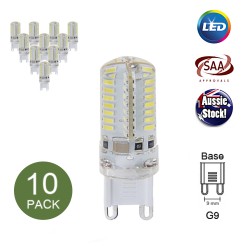 LED Bulb Globe G9 5W Warm White/Cool White - 10 Pack