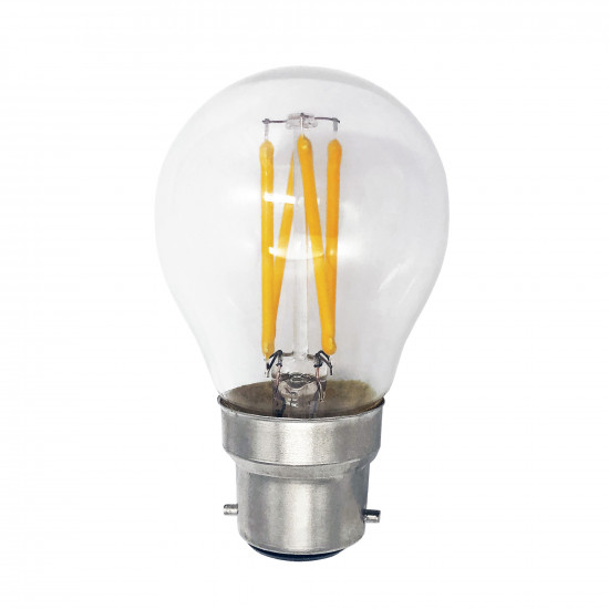 Filament Edison LED Light Bulb B22 4W G45 Warm White 1 Pack/10 Pack