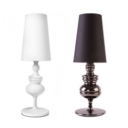 Josephine Table Lamp - White/Black Replica