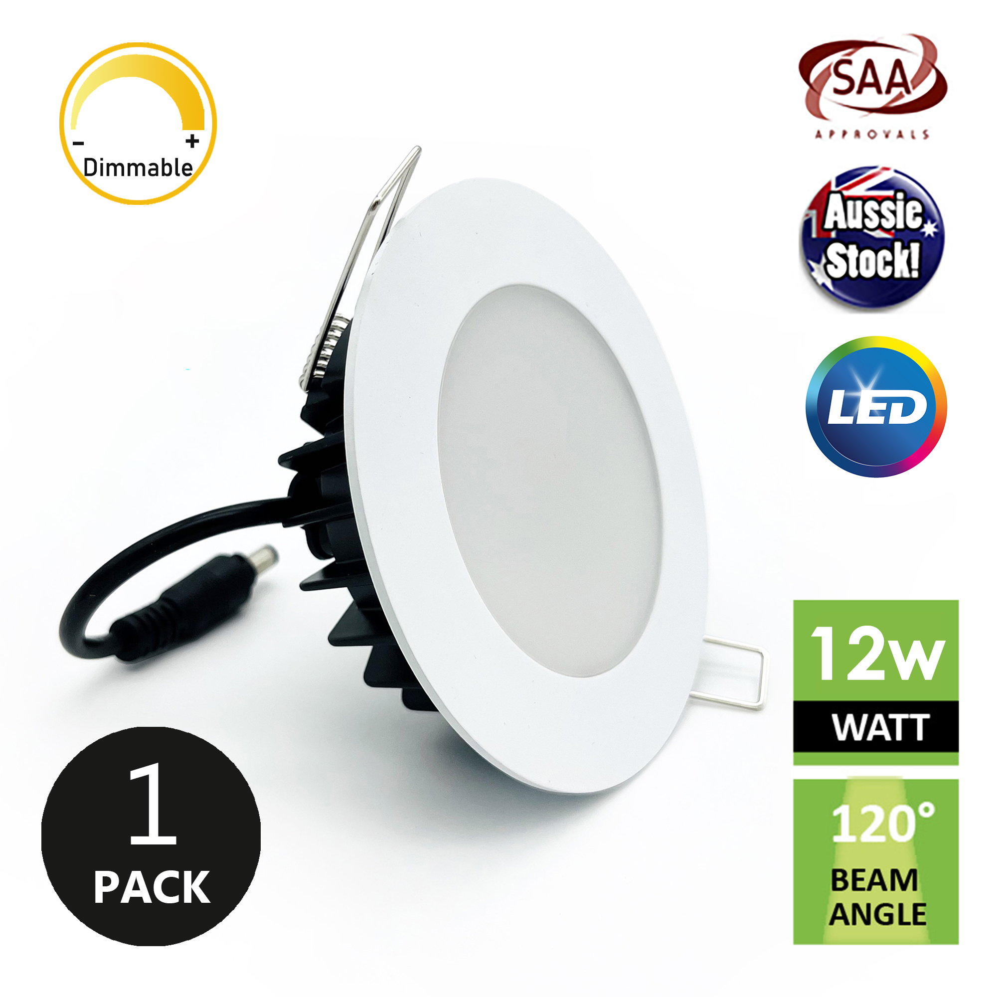 bjælke løst husdyr 12W SMD LED Non-dimmable/ Dimmable Recessed Downlight