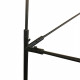 Ser Mou Standing Floor Lamp-3 Arm Replica