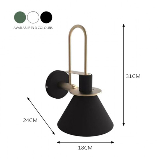 Conical Wall Light Wall Sconce