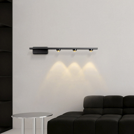Gallery Side 3 Light Wall Sconce