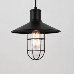 Wire Guard Industrial Pendant Lamp