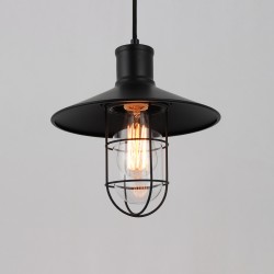 Wire Guard Industrial Pendant Lamp