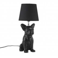 Resin Bulldog Table Lamp