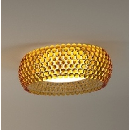 Caboche Ceiling Light - Amber Replica