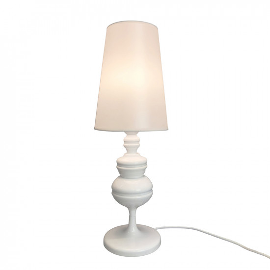 Josephine Table Lamp - White/Black Replica