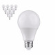 Filament Edison LED Bulb/Globe Ivory Series E27 12W - 10 Pack