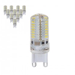 LED Bulb Globe G9 5W Warm White/Cool White - 10 Pack