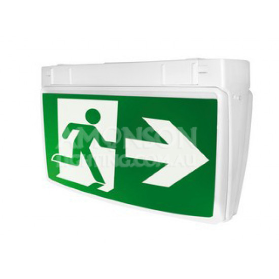 Wall Mounted Slimline LED Edgelight Exit Signs Light