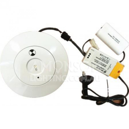 LED 3W Recessed Emergency Light White