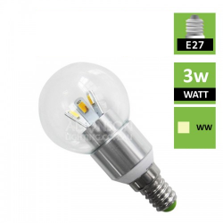 LED Candle Bulb/Globe E14/E27 03 3W