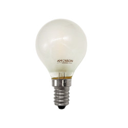 Filament Edison LED Bulb Globe E14 1W G45 Frosted