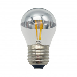 Filament Edison LED Bulb Globe Half Mirror E27 2W G45 (10 Pack)