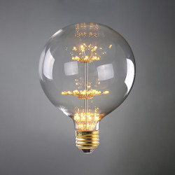 LED Firework Bulb Globe E27 2W G125
