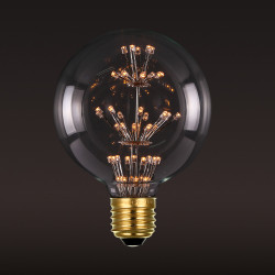 LED Firework Bulb Globe E27 2W G80