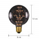 LED Firework Bulb Globe E27 2W G80