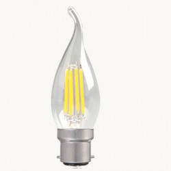 Filament Edison LED Bulb Globe B22 4W C35F - 10 Pack