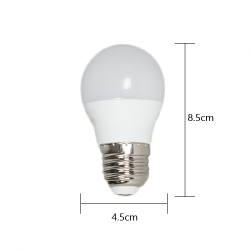 Filament Edison LED Bulb/Globe Ivory Series E27 3W A50
